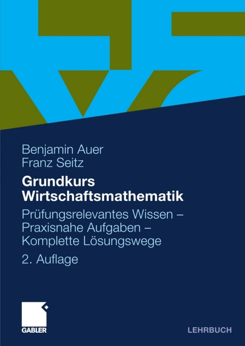 Cover image for book Grundkurs Wirtschaftsmathematik