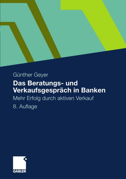 Cover image for book Das Beratungs- und Verkaufsgespräch in Banken