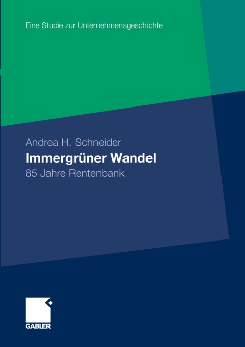 Cover image for book Immergrüner Wandel