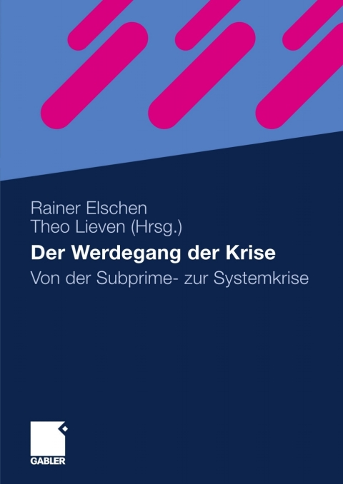 Cover image for book Der Werdegang der Krise