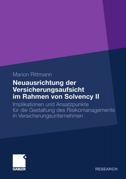 Cover image for book Neuausrichtung der Versicherungsaufsicht im Rahmen von Solvency II