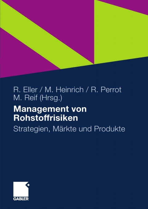 Cover image for book Management von Rohstoffrisiken