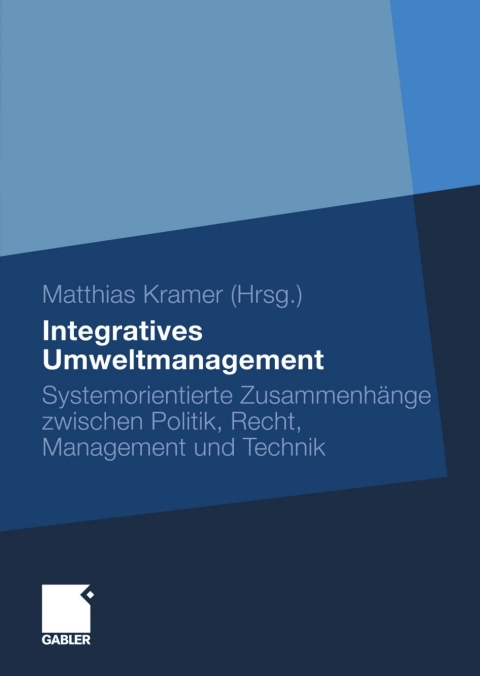 Cover image for book Integratives Umweltmanagement
