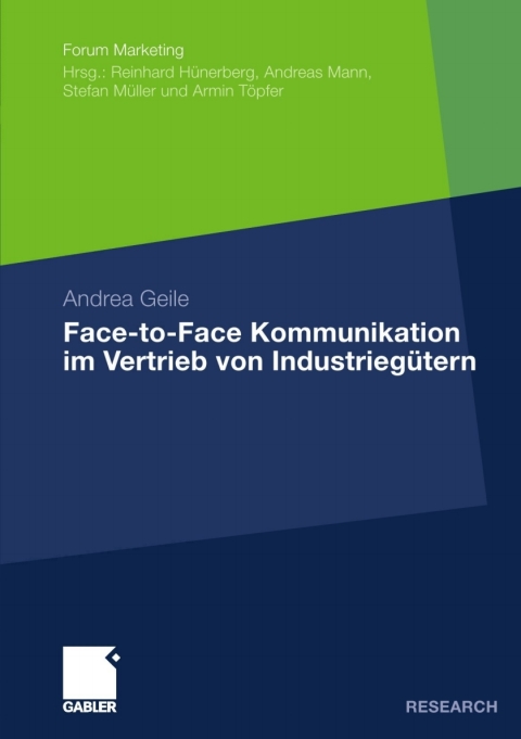 Cover image for book Face-to-Face Kommunikation im Vertrieb von Industriegütern