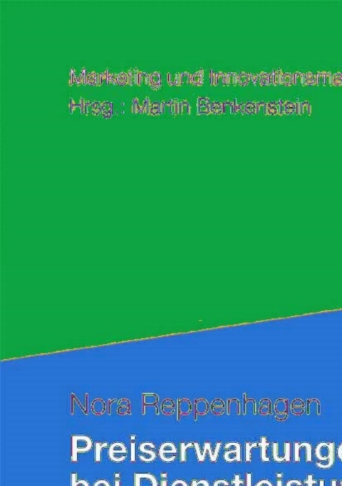 Cover image for book Preiserwartungen bei Dienstleistungen
