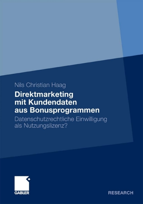 Cover image for book Direktmarketing mit Kundendaten aus Bonusprogrammen