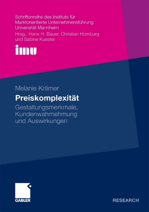Cover image for book Preiskomplexität