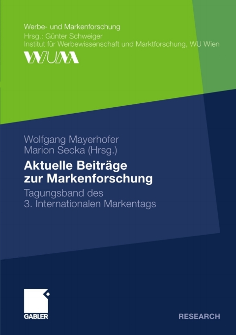 Cover image for book Aktuelle Beiträge zur Markenforschung