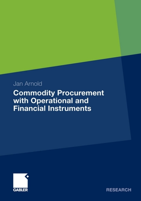 Cover image for book Commodity Procurement with Operational and Financial Instruments