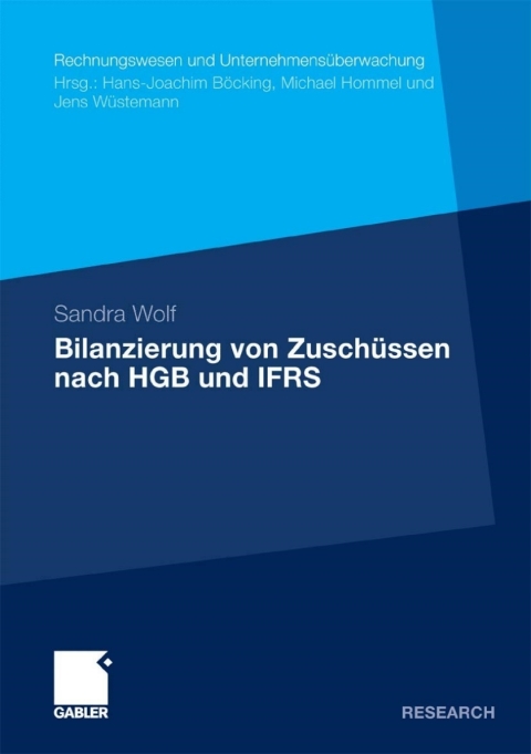 Cover image for book Bilanzierung von Zuschüssen nach HGB und IFRS