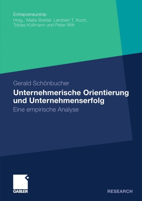 Cover image for book Unternehmerische Orientierung und Unternehmenserfolg