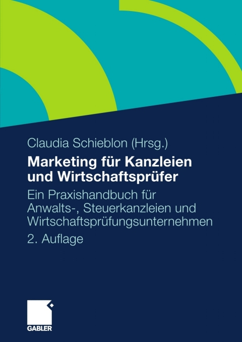 Cover image for book Marketing  für Kanzleien und Wirtschaftsprüfer