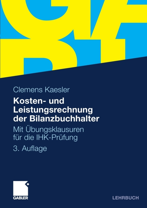 Cover image for book Kosten- und Leistungsrechnung der Bilanzbuchhalter