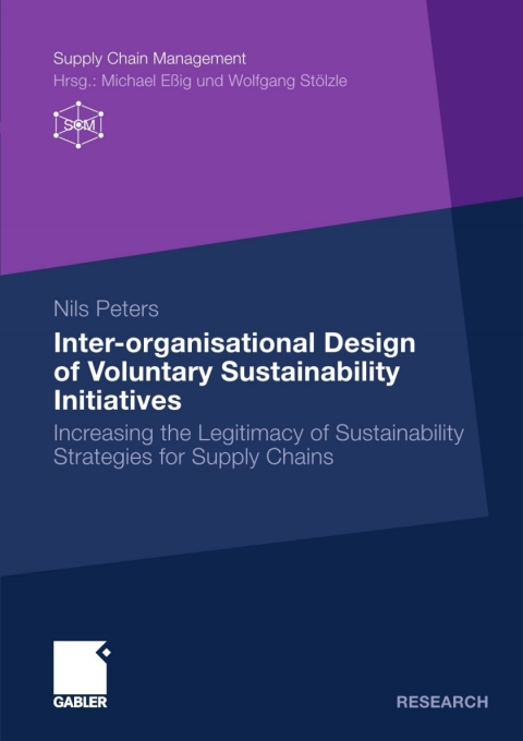 Cover image for book Inter-organisational Design of Voluntary Sustainability Initiatives