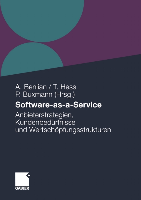 Cover image for book Software-as-a-Service