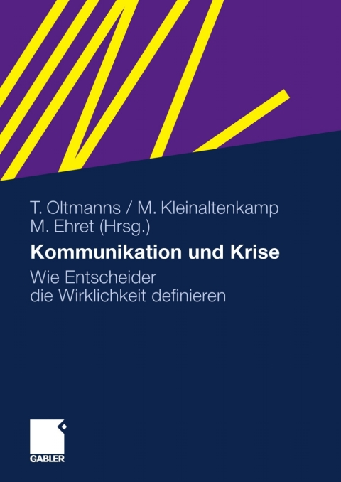 Cover image for book Kommunikation und Krise