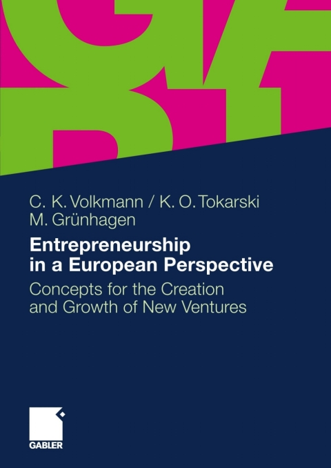 Cover image for book Entrepreneurship in a European Perspective