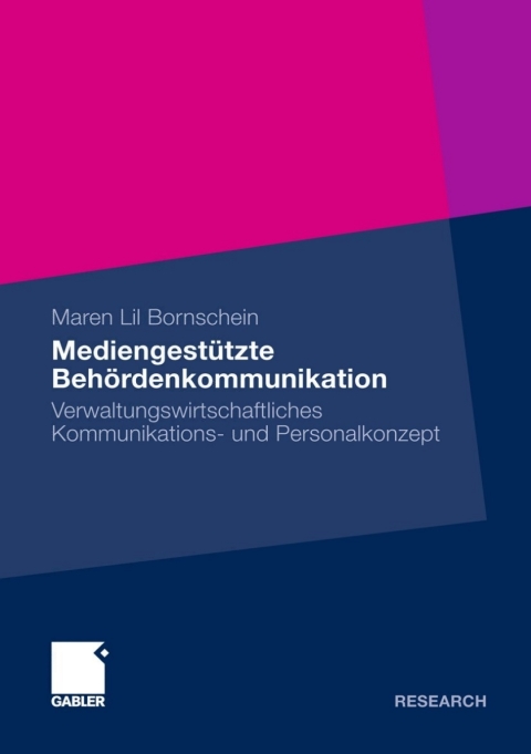 Cover image for book Mediengestützte Behördenkommunikation