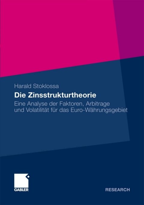 Cover image for book Die Zinsstrukturtheorie