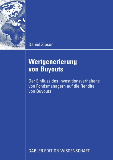 Cover image for book Wertgenerierung von Buyouts