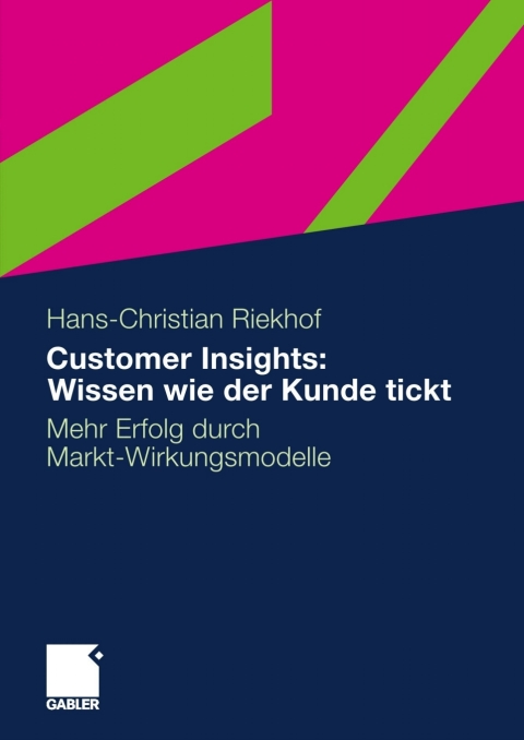 Cover image for book Customer Insights: Wissen wie der Kunde tickt