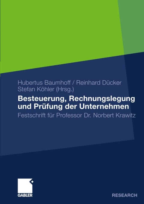 Cover image for book Besteuerung, Rechnungslegung und Prüfung der Unternehmen
