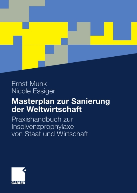 Cover image for book Masterplan zur Sanierung der Weltwirtschaft