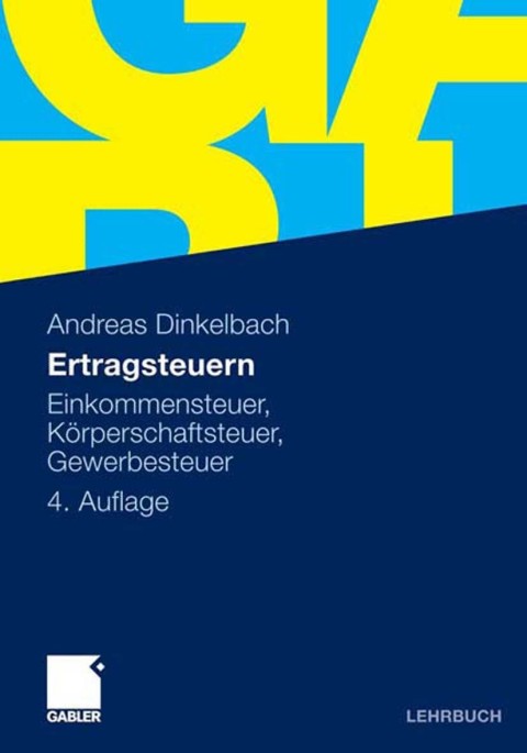 Cover image for book Ertragsteuern