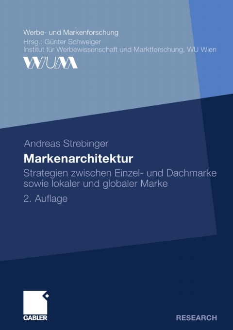 Cover image for book Markenarchitektur