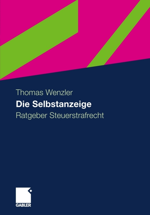Cover image for book Die Selbstanzeige