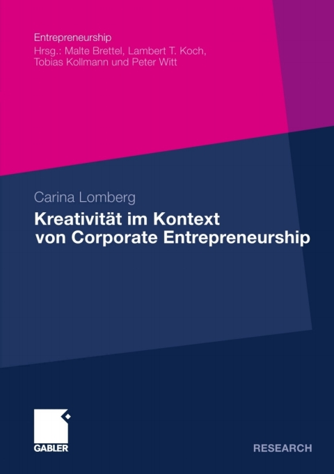 Cover image for book Kreativität im Kontext von Corporate Entrepreneurship