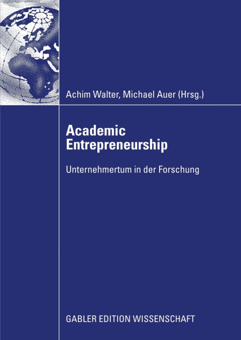 Cover image for book Academic Entrepreneurship