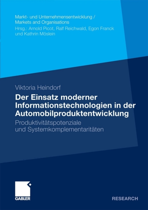 Cover image for book Der Einsatz moderner Informationstechnologien in der Automobilproduktentwicklung