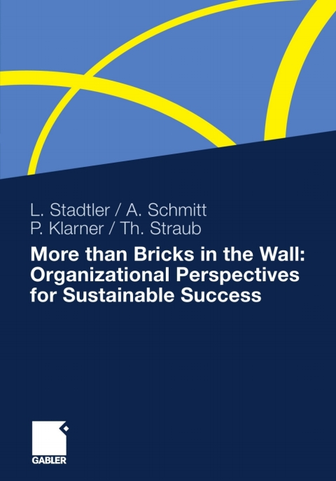 Cover image for book More than Bricks in the Wall: Organizational Perspectives for Sustainable Success
