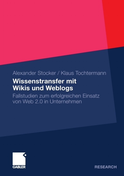 Cover image for book Wissenstransfer mit Wikis und Weblogs