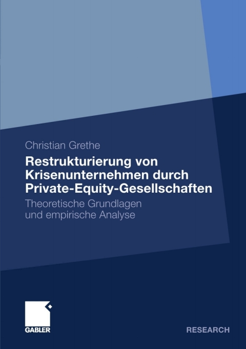 Cover image for book Restrukturierung von Krisenunternehmen durch Private-Equity-Gesellschaften