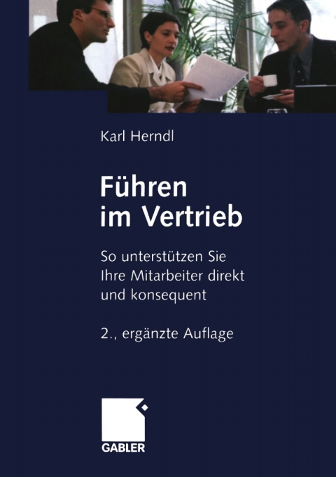 Cover image for book Führen im Vertrieb