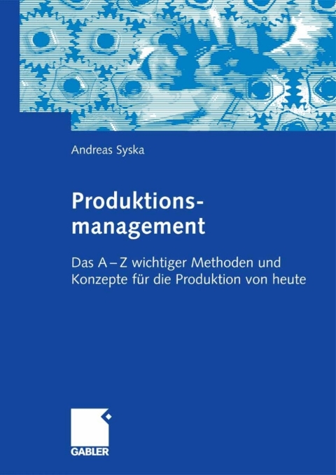 Cover image for book Produktionsmanagement
