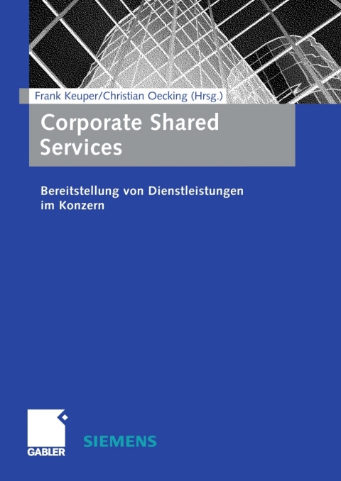 Cover image for book Corporate Shared Services