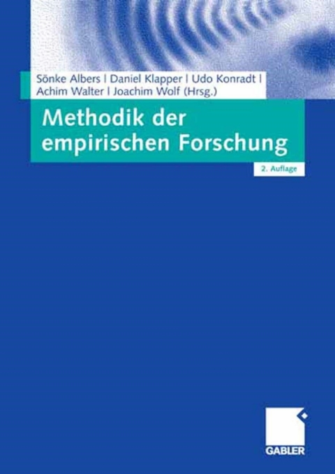 Cover image for book Methodik der empirischen Forschung