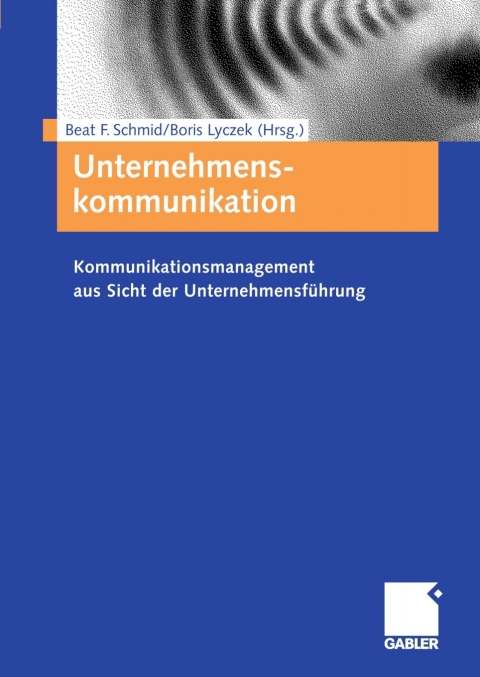 Cover image for book Unternehmenskommunikation