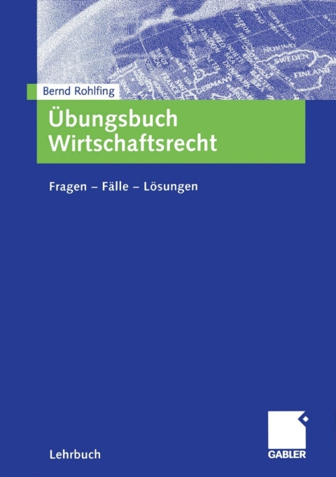 Cover image for book Übungsbuch Wirtschaftsrecht