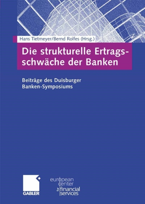Cover image for book Die strukturelle Ertragsschwäche der Banken