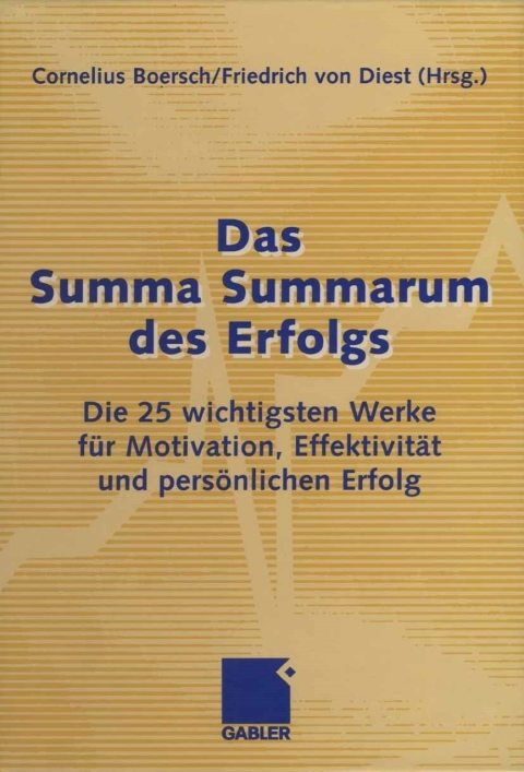 Cover image for book Das Summa Summarum des Erfolgs