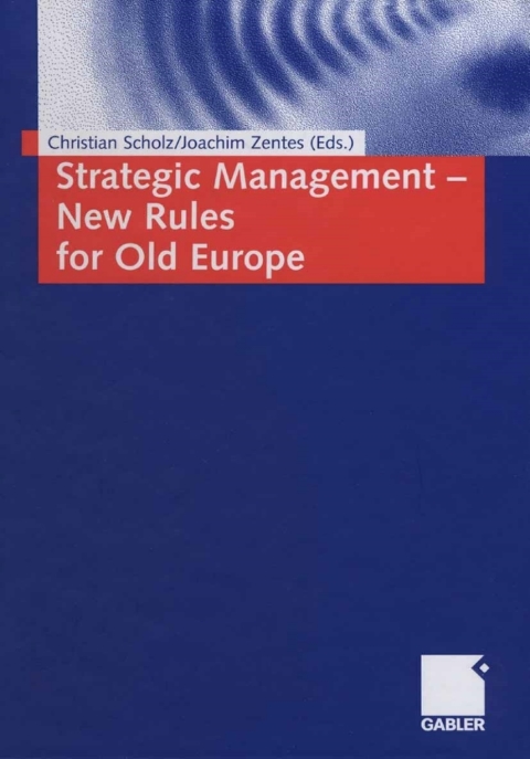 Cover image for book Strategic Management - New Rules for Old Europe