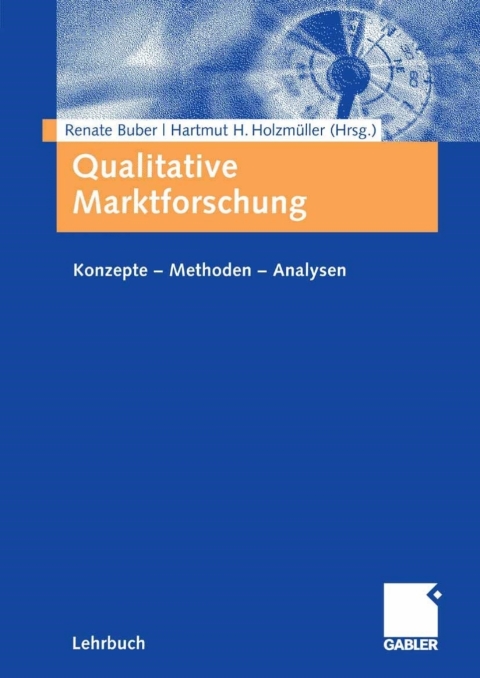 Cover image for book Qualitative Marktforschung