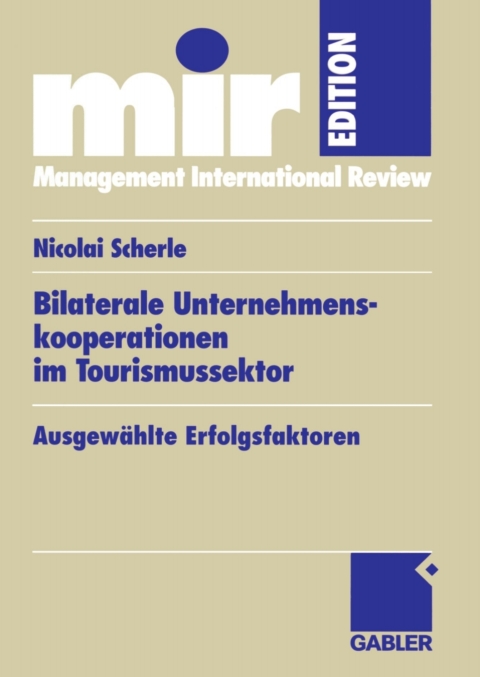 Cover image for book Bilaterale Unternehmenskooperationen im Tourismussektor