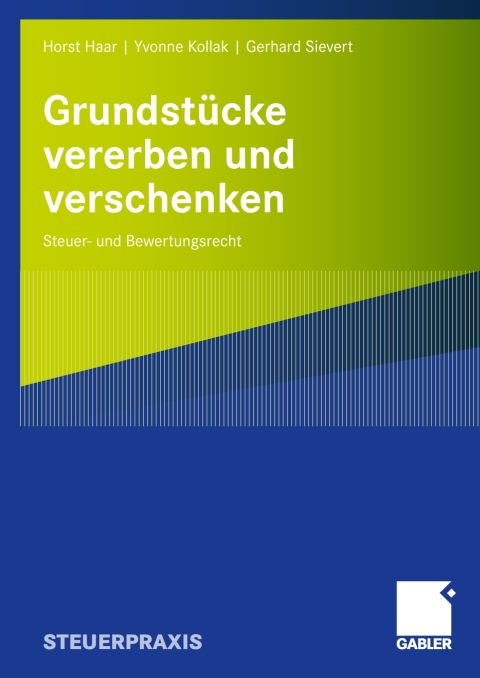 Cover image for book Grundstücke vererben und verschenken
