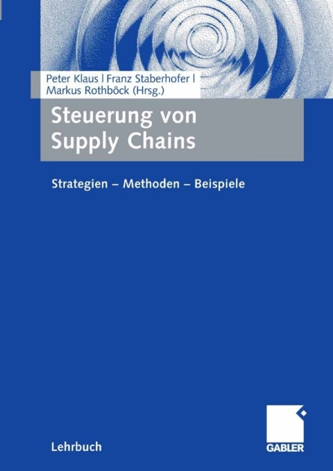Cover image for book Steuerung von Supply Chains