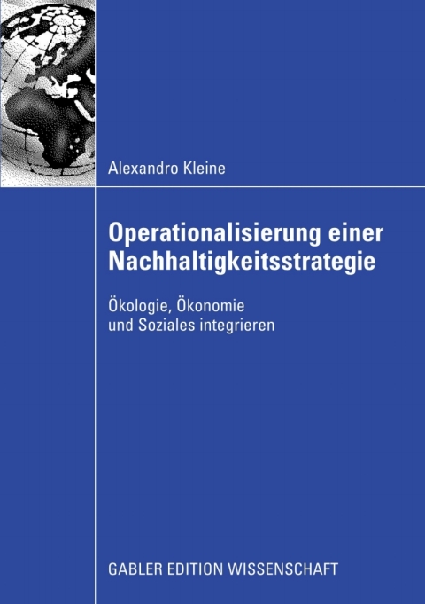 Cover image for book Operationalisierung einer Nachhaltigkeitsstrategie